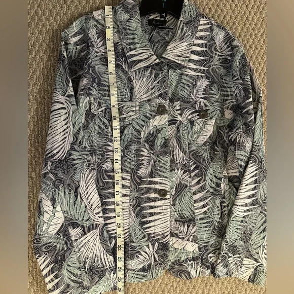 Analog  Patterned Jacket - Picture 5 of 8